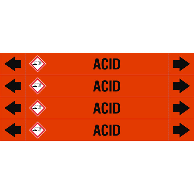 ASME  Pipemarkers  Acid
