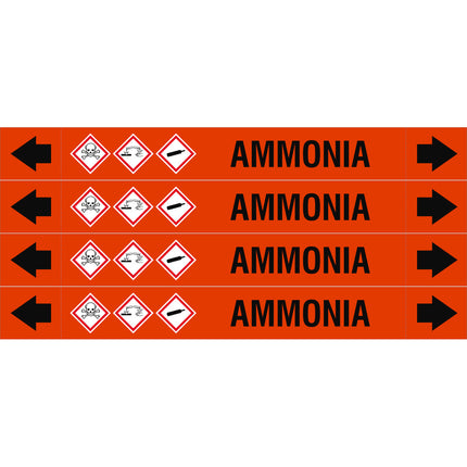 ASME  Pipemarkers  Ammonia