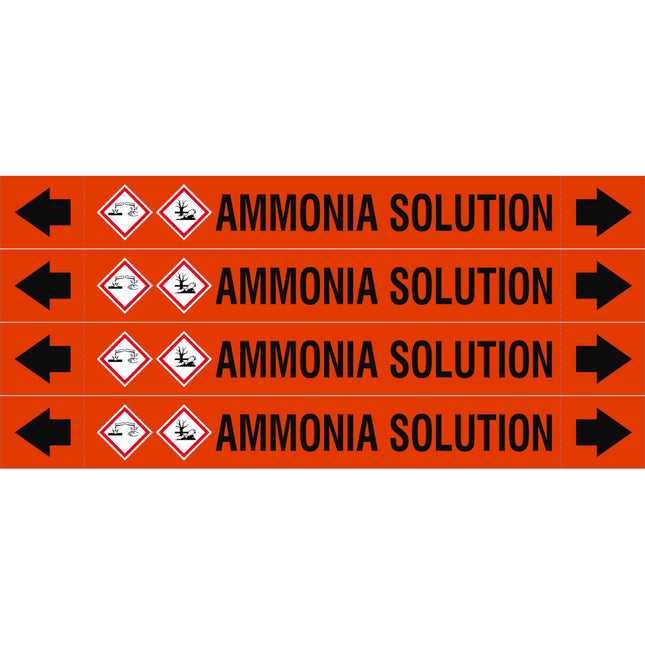 ASME  Pipemarkers  Ammonia Solution