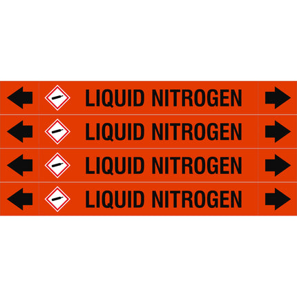 ASME  Pipemarkers  Liquid Nitrogen