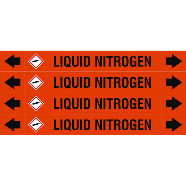 ASME  Pipemarkers  Liquid Nitrogen