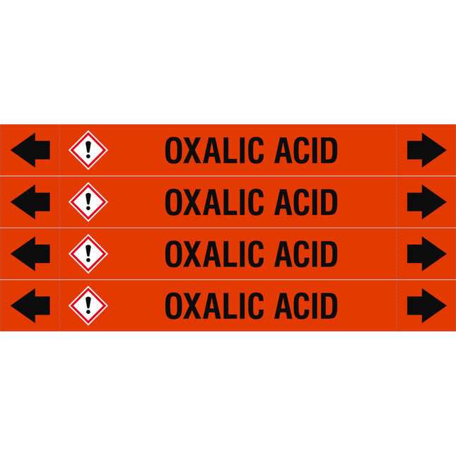 ASME  Pipemarkers  Oxalic Acid