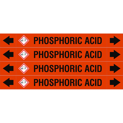 ASME  Pipemarkers  Phosphoric Acid
