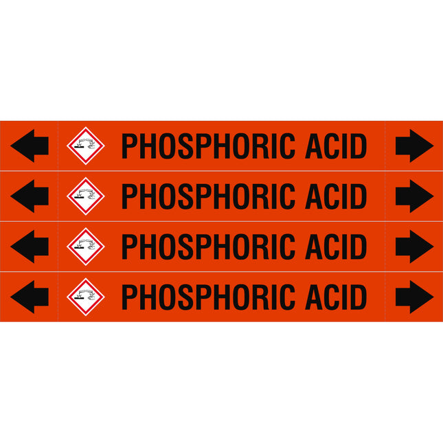 ASME  Pipemarkers  Phosphoric Acid