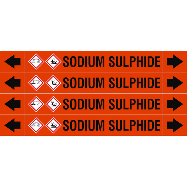ASME  Pipemarkers  Sodium Sulphide