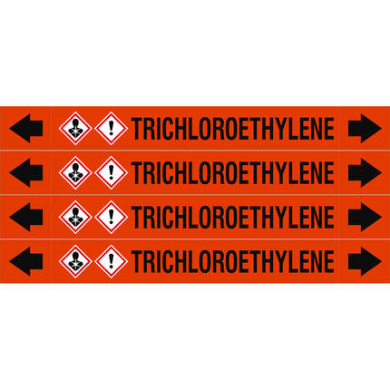 ASME  Pipemarkers  Trichloroethylene