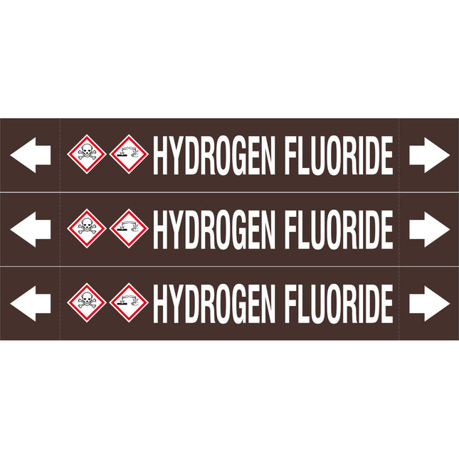 ASME  Pipemarkers  Hydrogen Fluoride