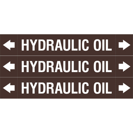ASME  Pipemarkers  Hydraulic Oil