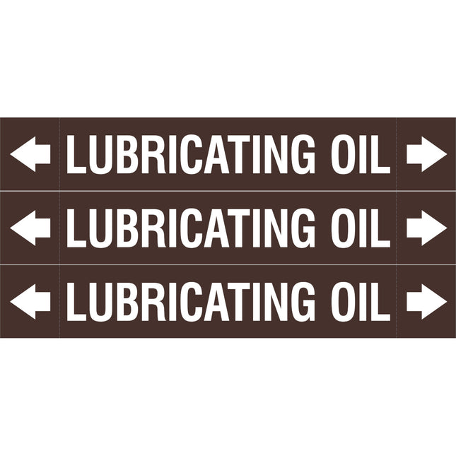 ASME  Pipemarkers  Lubricating Oil