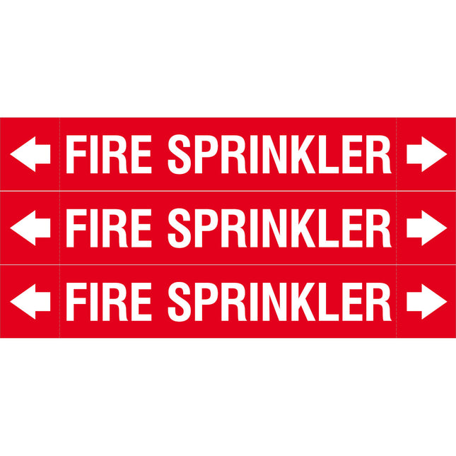 ASME  Pipemarkers  Fire Sprinkler