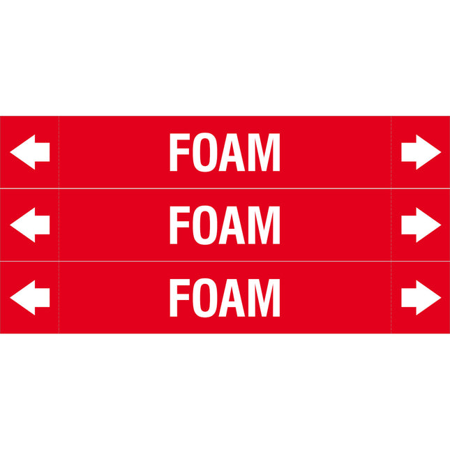 ASME  Pipemarkers  Foam