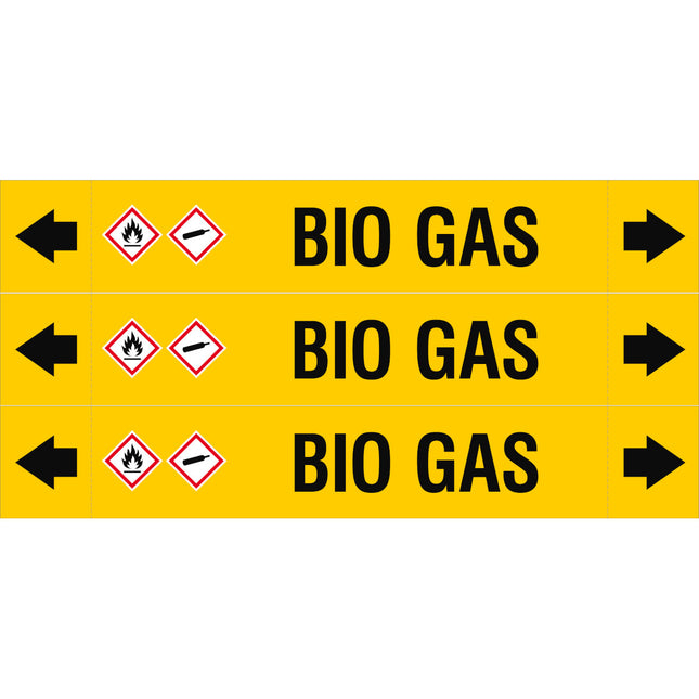 ASME  Pipemarkers  Bio Gas