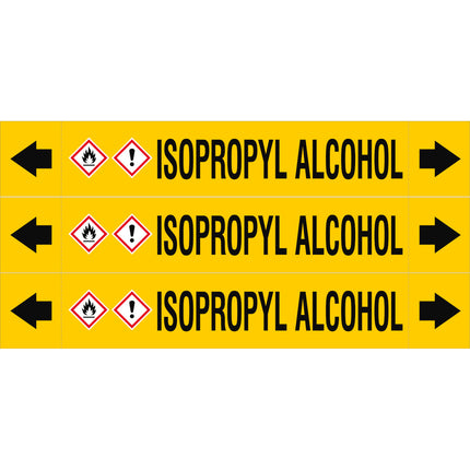 ASME  Pipemarkers  Isopropyl Alcohol