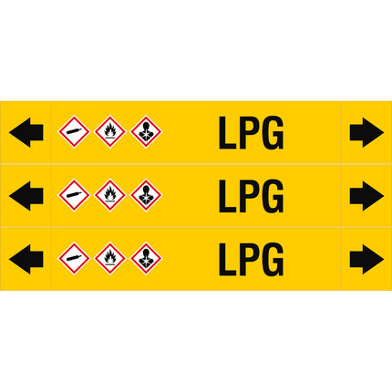 ASME  Pipemarkers  LPG
