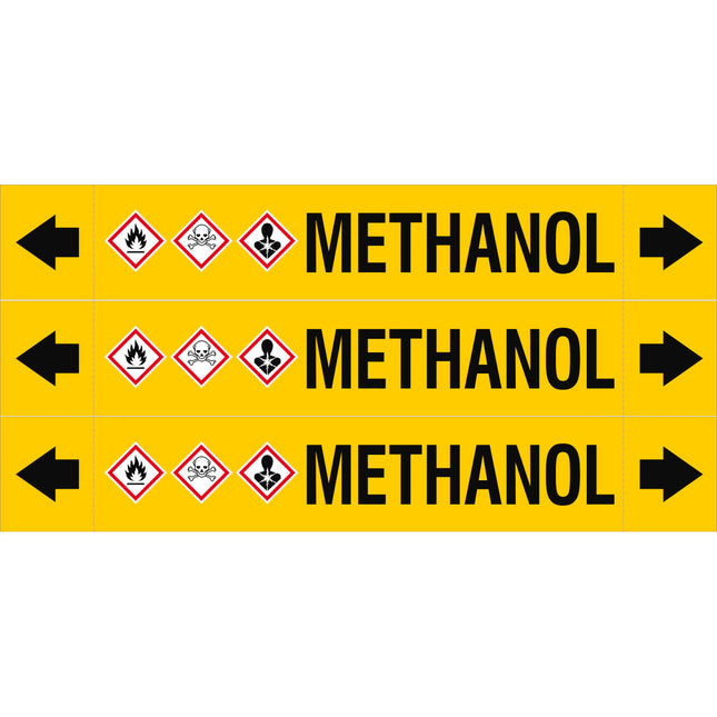 ASME  Pipemarkers  Methanol
