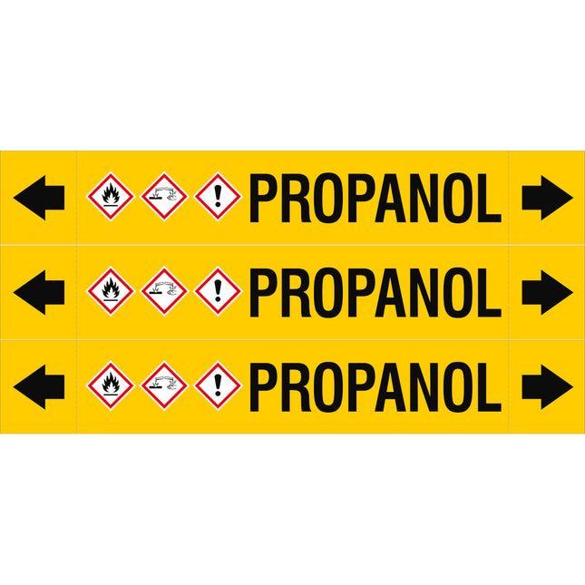 ASME  Pipemarkers  Propanol