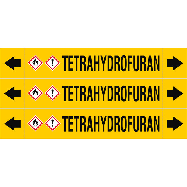 ASME  Pipemarkers  Tetrahydrofuran