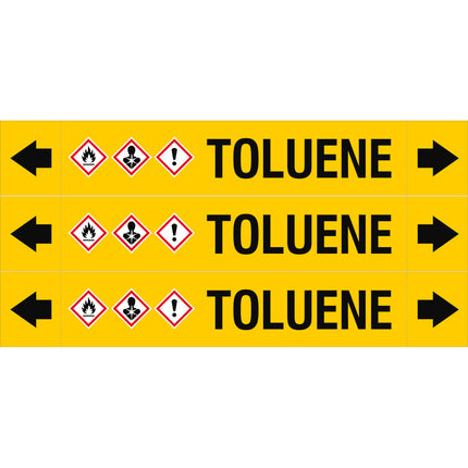 ASME  Pipemarkers  Toluene