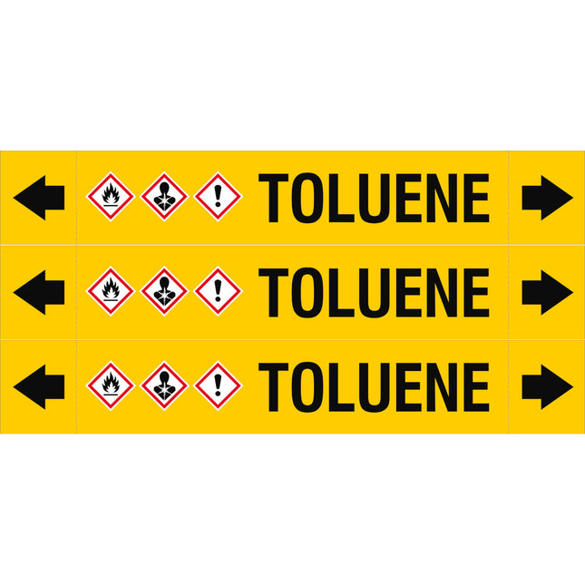 ASME  Pipemarkers  Toluene