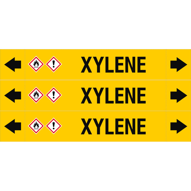 ASME  Pipemarkers  Xylene