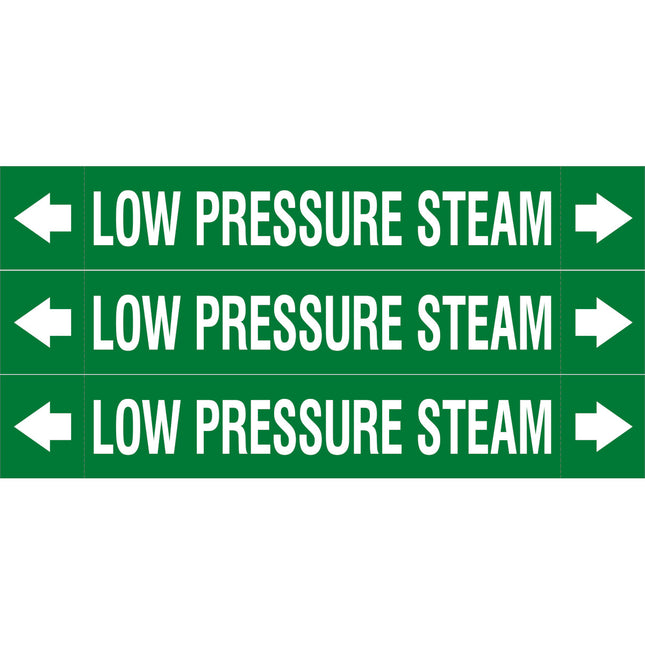 ASME  Pipemarkers  Low Pressure Steam