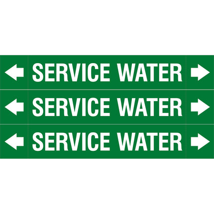 ASME  Pipemarkers  Service Water