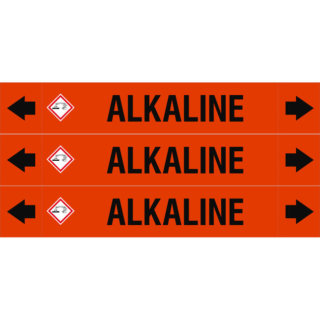 ASME  Pipemarkers  Alkaline