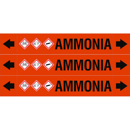 ASME  Pipemarkers  Ammonia