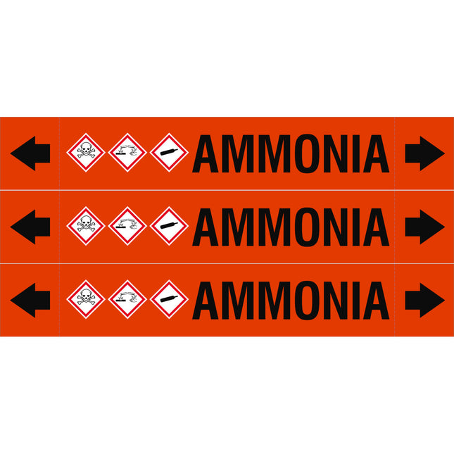 ASME  Pipemarkers  Ammonia