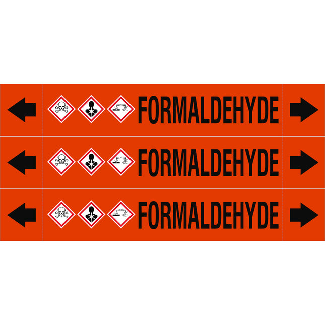 ASME  Pipemarkers  Formaldehyde