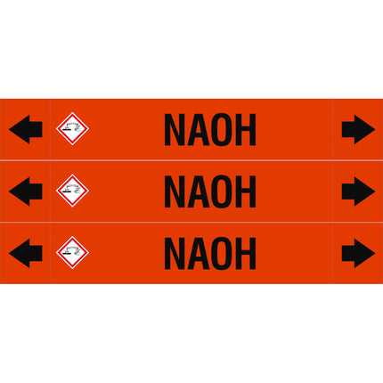 ASME  Pipemarkers  NAOH