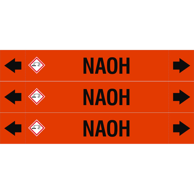 ASME  Pipemarkers  NAOH