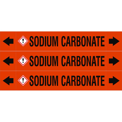 ASME  Pipemarkers  Sodium Carbonate