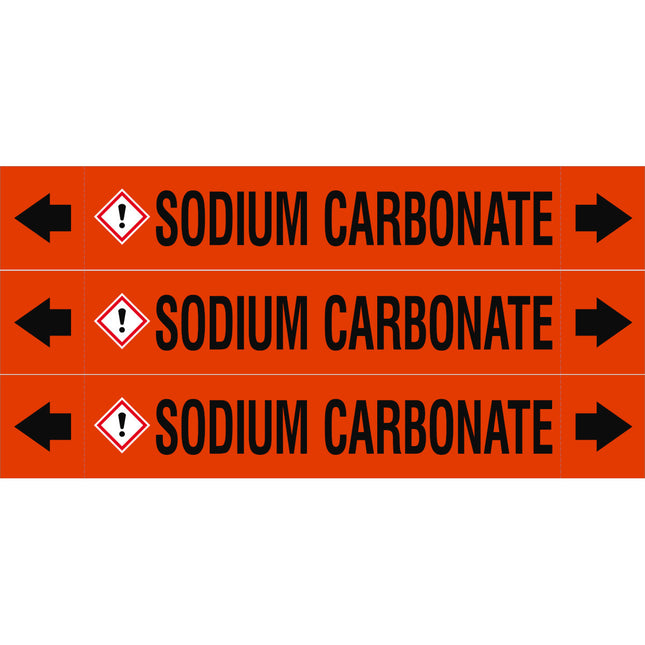 ASME  Pipemarkers  Sodium Carbonate