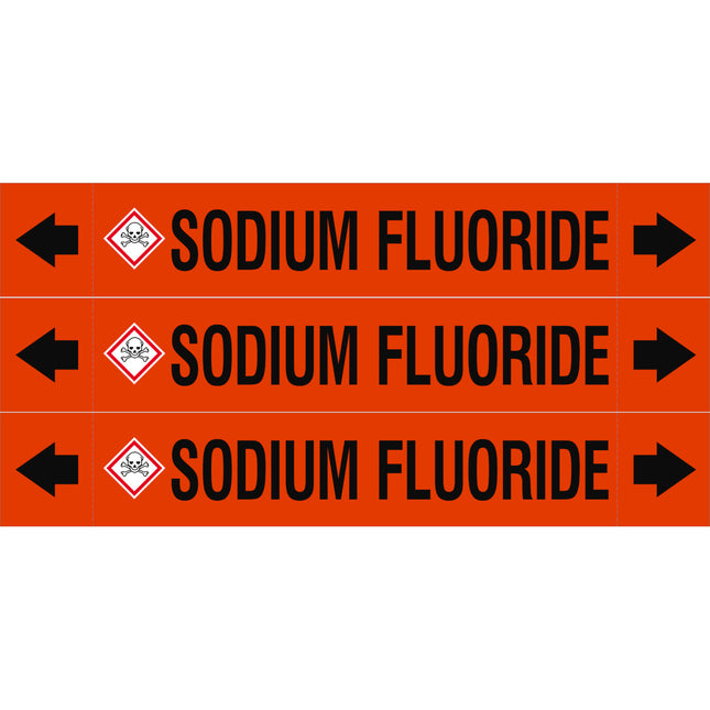 ASME  Pipemarkers  Sodium Fluoride