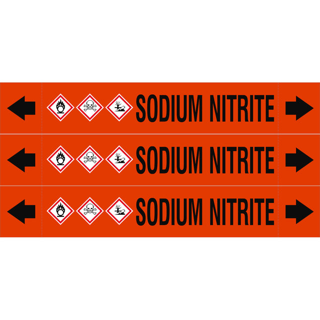 ASME  Pipemarkers  Sodium Nitrite