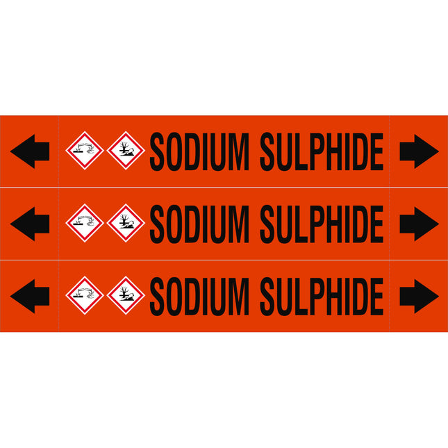 ASME  Pipemarkers  Sodium Sulphide