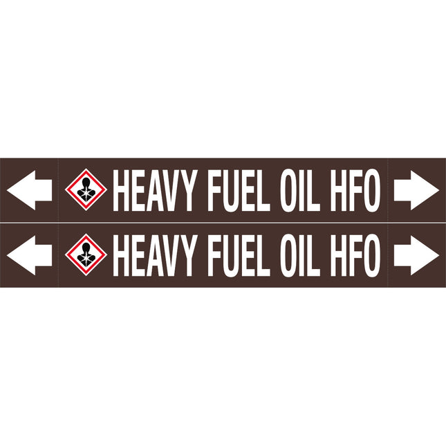ASME  Pipemarkers  Heavy Fuel Oil HFO