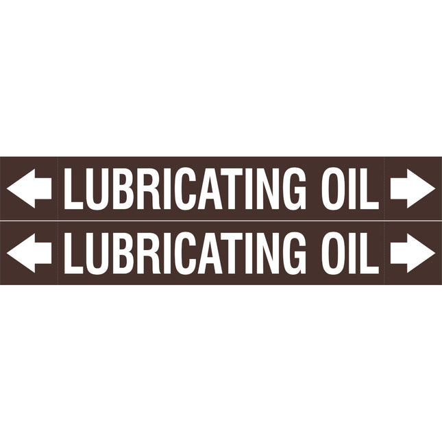 ASME  Pipemarkers  Lubricating Oil