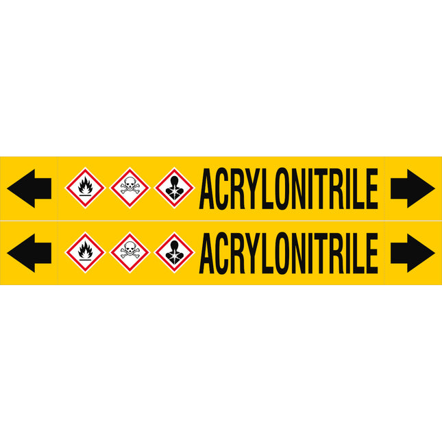 ASME  Pipemarkers  Acrylonitrile