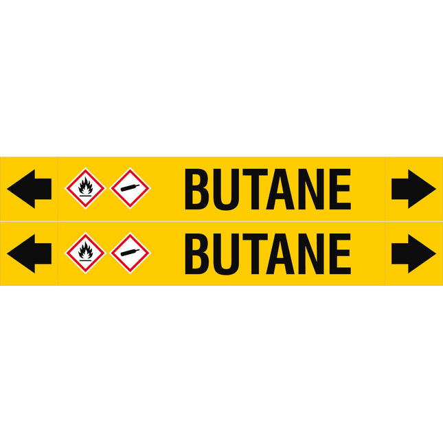 ASME  Pipemarkers  Butane