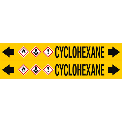 ASME  Pipemarkers  Cyclohexane