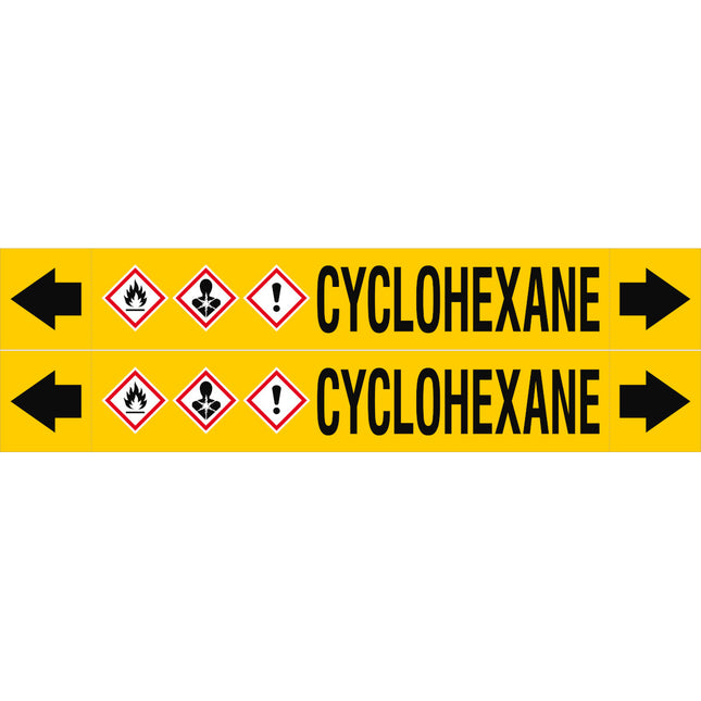 ASME  Pipemarkers  Cyclohexane