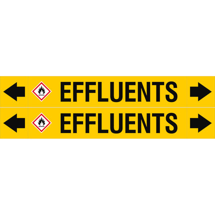 ASME  Pipemarkers  Effluents