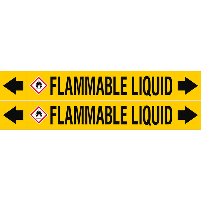 ASME  Pipemarkers  Flammable Liquid