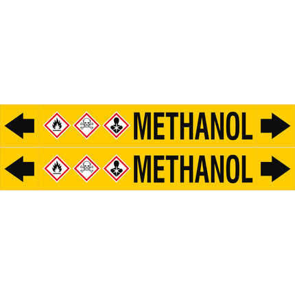 ASME  Pipemarkers  Methanol