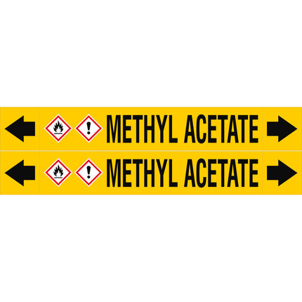 ASME  Pipemarkers  Methyl Acetate