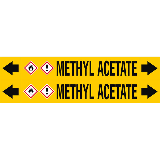 ASME  Pipemarkers  Methyl Acetate