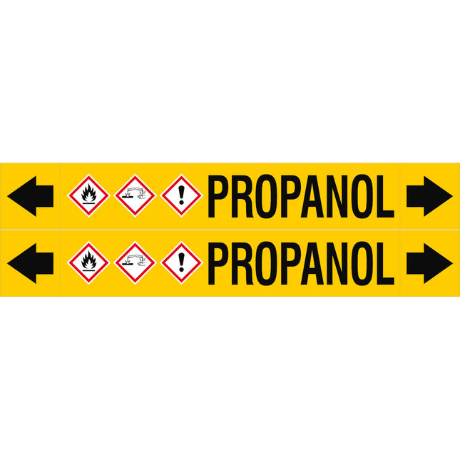 ASME  Pipemarkers  Propanol
