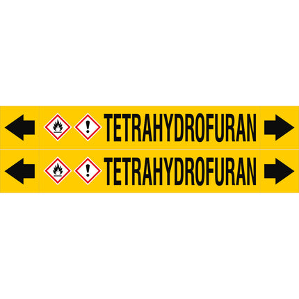 ASME  Pipemarkers  Tetrahydrofuran
